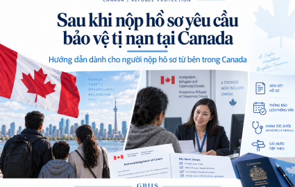 [Diện Tị Nạn] Sau Khi Nộp Hồ Sơ Yêu Cầu Bảo Vệ Tị Nạn Tại Canada