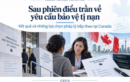 [Diện Tị Nạn] Sau Phiên Điều Trần Về Yêu Cầu Bảo Vệ Tị Nạn